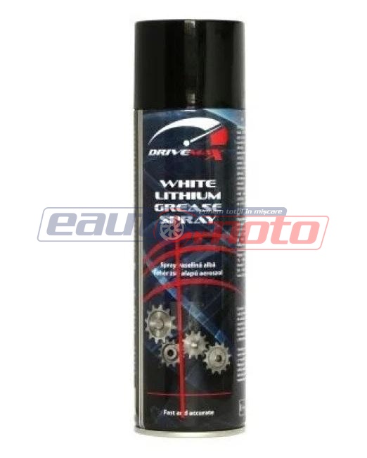 Spray cu vaselină albă DRIVEMAX, pe bază de litiu, 500 ml